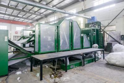 China Double Doffer Nonwoven Carding Machine for sale