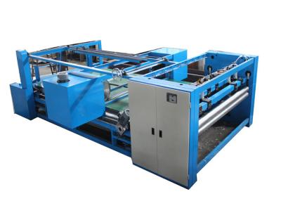 China Blue Nonwoven Winding Cutting Machine Encoder Controlled for sale