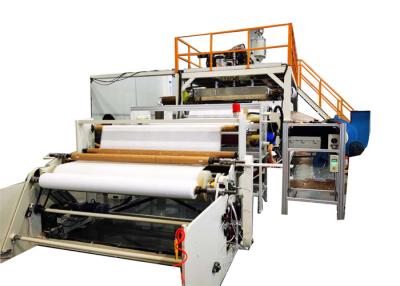 China SMMS PP derriten la cadena de producción no tejida de la máquina soplada de la tela en venta