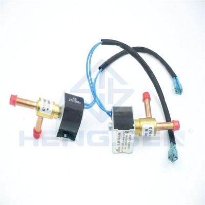 China Stable 220V 2 Way Solenoid Valve , Port 6.35mm Gas Solenoid Valve With Coil for sale