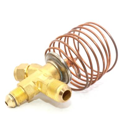 China ISO9001 Condensing Unit Parts , T Shaped Refrigeration Expansion Valve for sale
