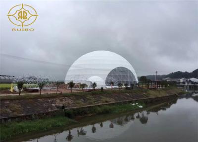 China Snow Load Geodesic Dome Tent Steel Structure For Fashion Show Exhibition for sale