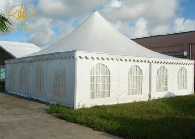 China Quadrilateral Pagoda Wedding Gazebo Tent Professional Fire Resistance for sale