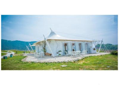 China Outdoor Permanent Glamping Tents High Toughness Durable Aging Resistance for sale