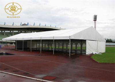 China Custom Logo Aluminium Frame Tent 80kw/H Wind Resistance PVC Roof Cover for sale