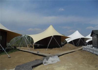 China Heat Resistance Glamping Hotel Tent Glamping Accommodation Anti - Corrosion for sale