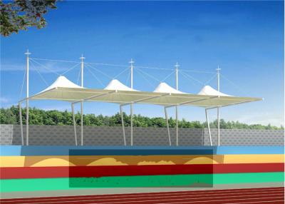 China Commercial Steel frame Canopy Structures Grandstand Roofing System for sale