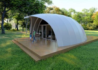 China 2 Person Prefab Big Bed House PVDF Hotel Tent for sale