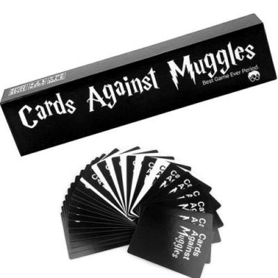 China UV Coating Adult Party Card Games 300gsm Paper Harry Potter Limited Edition Playing Cards for sale