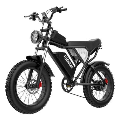 China Bicicleta eléctrica de neumáticos gordos de 20' Off Road con batería extraíble de 48V 20AH en venta