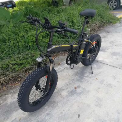 Chine Vélo électrique de montagne à roue pliante de 20 pouces 14h 48v 750w à vendre