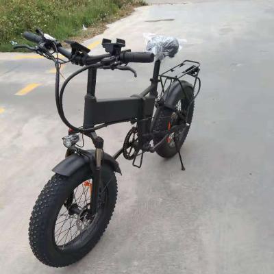 China 20in Spoke Wheel 14ah/48V Folding Electric Mountain Bike 750w for sale