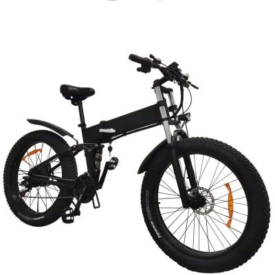 China 30-50Km/H travagem a disco pneu gordo bicicleta de caça elétrica 1000w bicicleta de montanha elétrica à venda