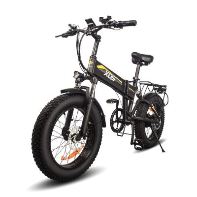 China Latest Trail Riding Folding Fat Tire Electric Bike 31 - 60km Range For Office Adult for sale