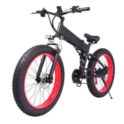 China 1000w Women'S Fat Tire Electric Bike Aluminum Alloy Frame With Brushless Motor for sale