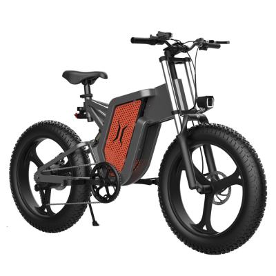 China Ridstar 20 pulgadas 48v 10ah 500w Fat Pneumático Bicicleta Eléctrica Descenso Bicicleta de Montaña Eléctrica en venta