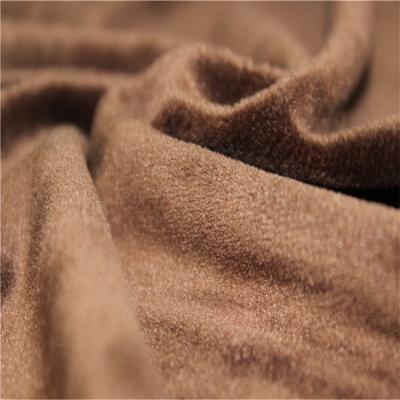 China Blanket Micro Velboa Fabric Warp Knitting Velour Terry Cloth Fabric for sale