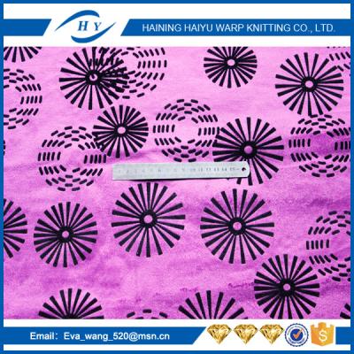 Chine Tissu de fourrure de pile de short modelé par rouge de tissu de tapisserie d'ameublement métallisé à vendre