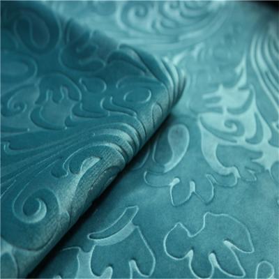 China Non Woven Sofa Cloth Fabric , 3d  Embossed Suede Fabric For Garment for sale
