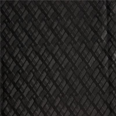 China Antique Furniture Upholstery Fabric Black Embossed Velvet Fabric for sale