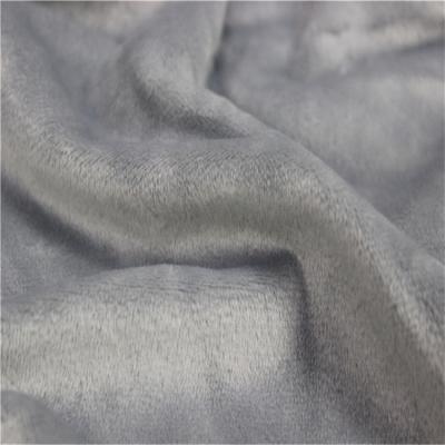 China Micro Velboa Soft Toy Making Fabric Customized Color 1.5mm~8mm Pile for sale