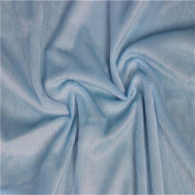 China Comfortable Soft Toy Making Fabric 1.5mm Teddy Bear Fur Fabric for sale