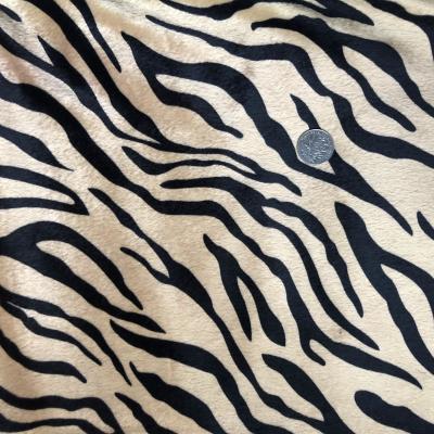 China 100 Polyester Soft Toy Making Fabric Animal Print Upholstery Fabric for sale