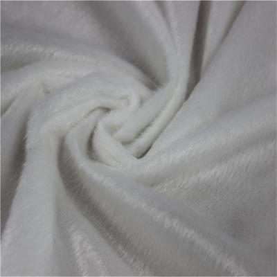 China Juguete suave comercial que hace la tela de la piel de la felpa de Velboa de la tela para la materia textil casera en venta