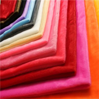 China Warp Knit  velvet Plain Style Customized Color for sale