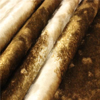 Китай Ткань бархата противостатической ткани ватки полиэстера металлическая для софы продается