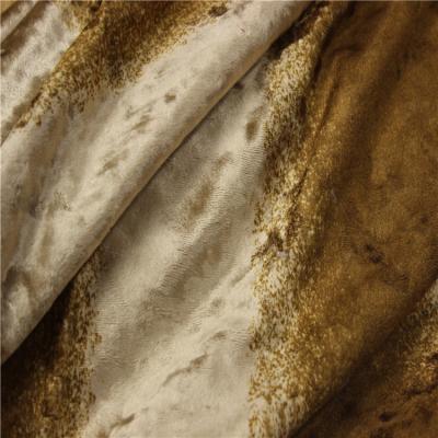 China 100% Polyester Fleece Fabric Crepe Printed Velour Fabric 250gsm~350gsm for sale