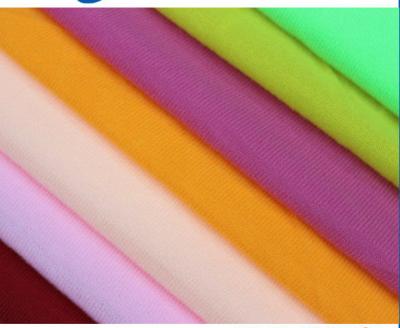 China Flame Retardant Stretch Knit Fabric Dyed Tricot Plushed Fabric for sale