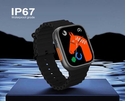 China OEM 128M Heart Rate Monitor Smartwatch Waterproof IP67 Wireless Charging for sale