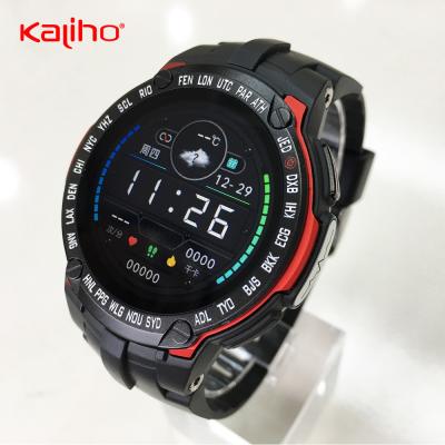 China 1.28inch Wearable Blood Pressure Monitor Smart Watch For Cycling 320mAh for sale