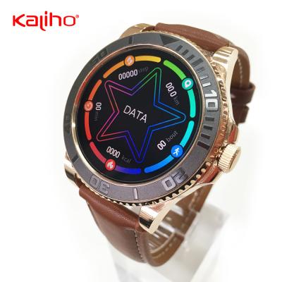 中国 OM6621-PGの血圧1.32inch 360*360のスマートな女性の適性の腕時計 販売のため