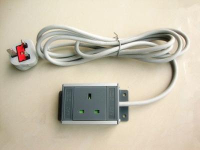 China 1 port outlet with switch Power Strips, UK Power Distribution Units and Extension Cords for sale