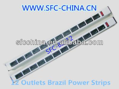 China Power Strips, Brazil Power Distribution Units and Extension Cords for sale