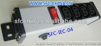 China SFC-IEC-04 IEC Power Strips for sale