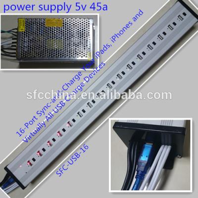 China 16 port Sync-and-Charge Your iPads, iPhones and Virtually All USB Charge Devices for sale