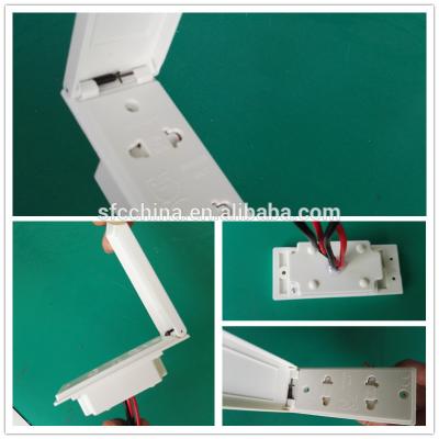 China Double shaver socket for mirror for sale