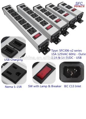 China USB Charging 5v 2.4a &1A Desktop Socket / Tabletop Socket for sale