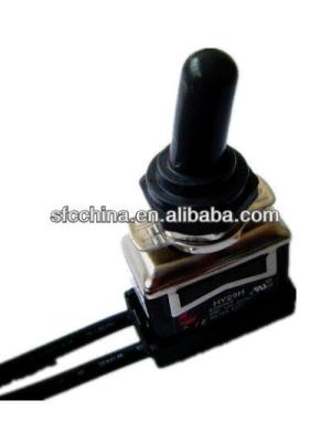 China UL approved Toggle Switch with waterproof boot and 12