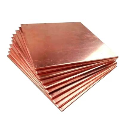 China Mill Finish C10300 Copper Sheet Plate Flat Copper Plate Price for sale
