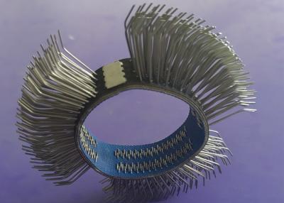 China Metal Bristle Laster Belts Replacement Wire Brush Belt For Mbx or Dca Machines for sale