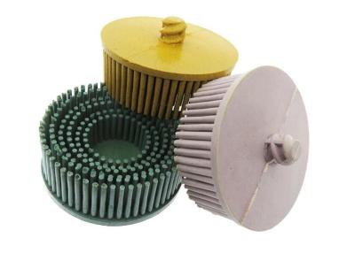 China Flexible Different Color Bristle 3 Pieces Set 2 Inch Bristle Disc Abrasive Bristle Disc for sale