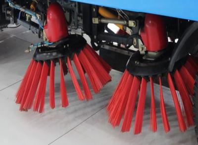 China 350mm Length Red Nylon Bristle Airport Runway Road Sweeper Strip Brush for sale