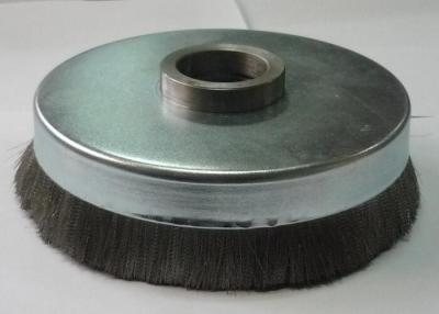 China Engine Assembly Crimped Wire Cup Brush 150mm OD X 25mm Inner Hole For Deburring for sale