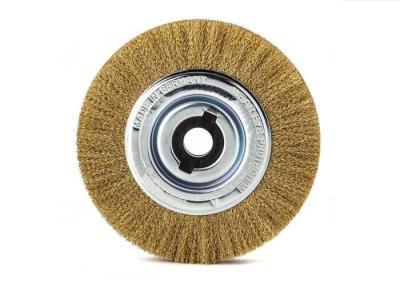 China Bench Grinder Wire Brush / Crimped 8 Inch Wire Wheel Brush 200 X 25.4 X 20MM for sale