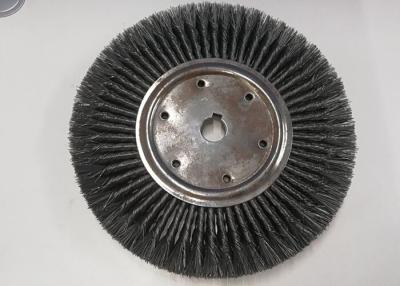 China 350MM OD Knotted Wire Wheel Brush Double Section Standard High Elongation for sale