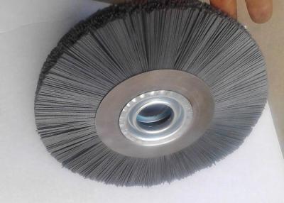 Chine Brosse en nylon abrasive droite de roue de 6 pouces pour la perceuse, finitions décoratives à vendre